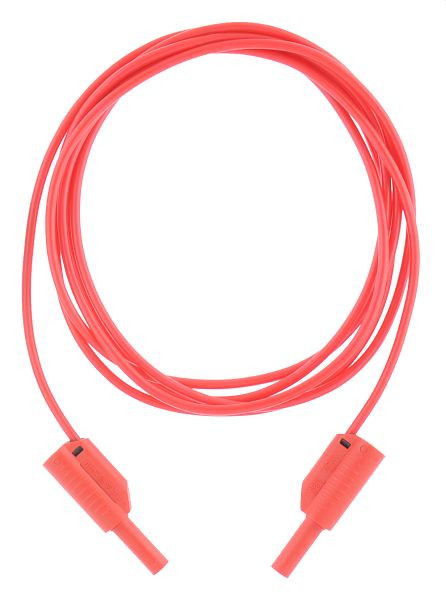 Metrel Testkabel mit 2 Bananenklemme in rot 2,5m 0,75mm², A 1370, 20993413
