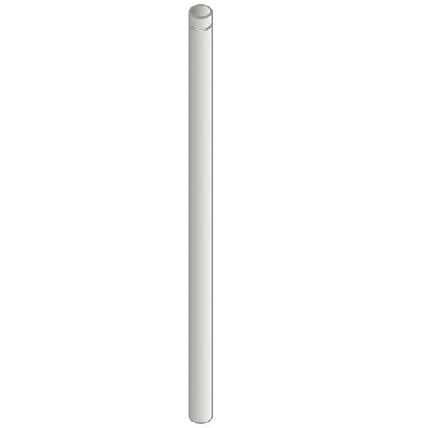 KWC Urinal-Spülrohrverlängerung, 350 mm, gerade, 2000101436