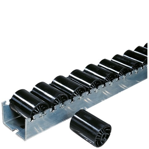 BITO Rollenleiste PDS /H83 3600/T 72 Zylinderrolle Kunststoff verzinkt, C0882-0013