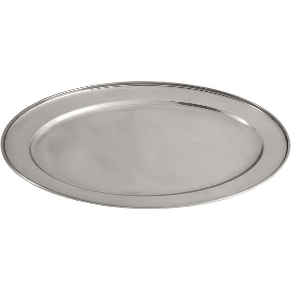 Stalgast Servierplatte oval, Edelstahl, 39,2 x 26,2 cm (BxT), BB1401392