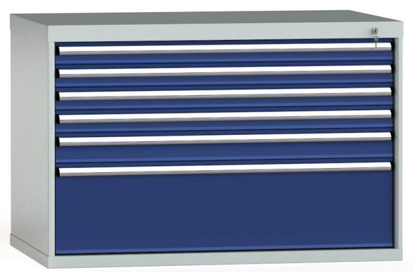 KLW Schubladenschrank 800 x 1201 x 750 mm H x B x T, Einbaumaß: 700 mm, Einteilung: 64x36 Einheiten, EA / 100 kg, SKB0800-06EP-001