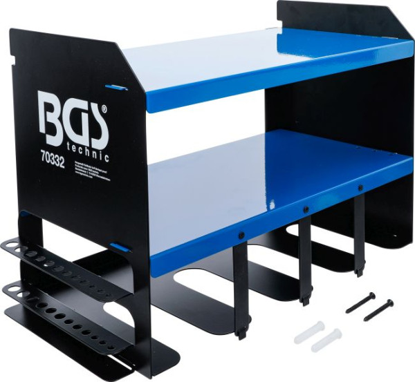 BGS Werkzeug-Wandregal, für Akku-Werkzeuge, 70332, 4048769078614