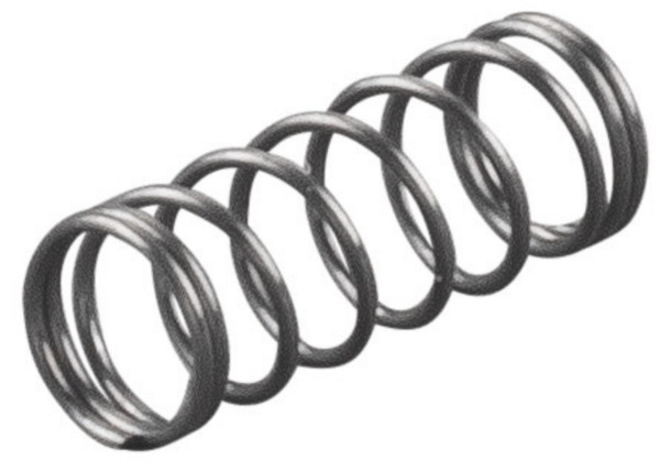 REMS Druckfeder, Maße (LxBxH): 10 x 4 x 4 mm, 535013