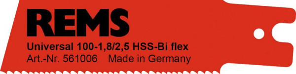 REMS Universalsägeblatt 100-1,8/2,5, VE: 5 Stück, 561006 R05