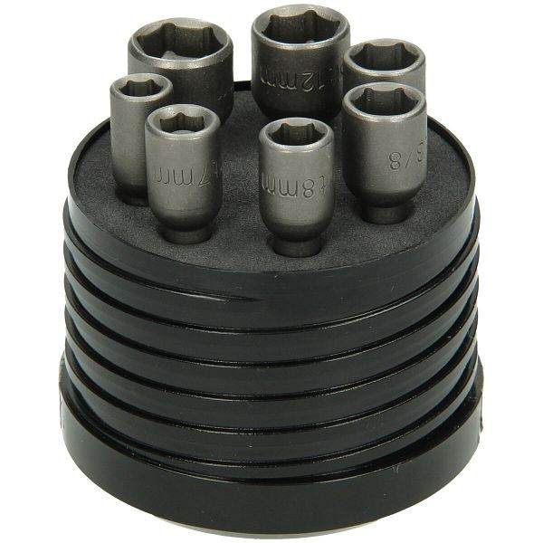 HiKOKI Steckschlüsselsatz 1/4", 7-teilig, 50mm, magnetisch, 752239