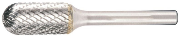 SW-Stahl Hartmetall Frässtift, rund, mit 12 mm Bohrkrone, 82555L-4