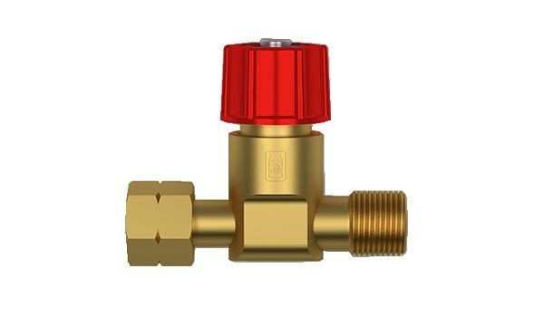 MWW Einstellventil für Brenngas (außer Acetylen und Wasserstoff), G 3/8" LH, NW 6, 66070