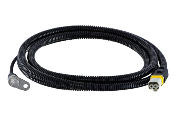 HELLA Sensor, Raddrehzahl, 2-polig, Vorderachse links/Hinterachse links, Kabel: 2030mm, 6PU 230 048-381