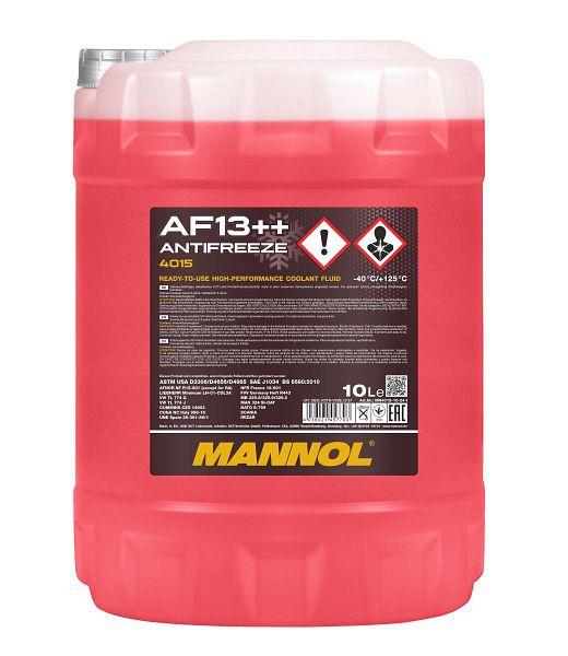 MANNOL 4015 Lösung AF13++ (-40), VE: 10 l, MN4015-10