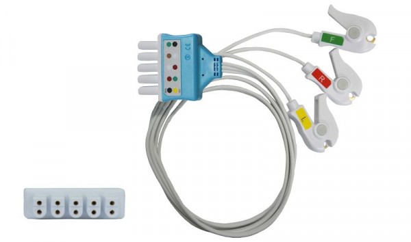 Golmed 3-adrige Satz Einweg-Patientenleitung, zu Dräger S. MultiMed 5Pod, EW-7-09-G3