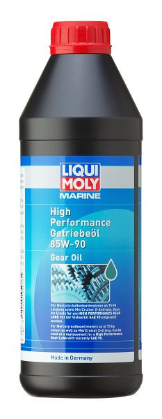 LIQUI MOLY Marine High Performance Getriebeöl 85W-90, Dose Kunststoff, VE: 1 Liter, 25078