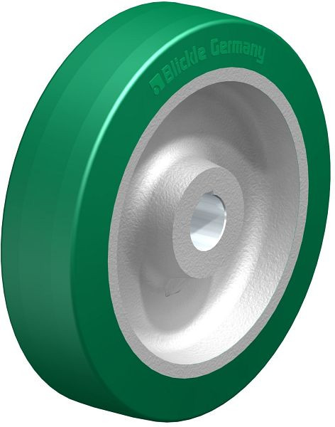 Blickle GSTN 302/40H7 Rad aus Blickle Softhane®, Grün, 754403