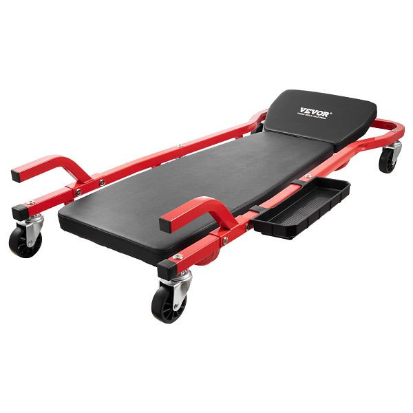 VEVOR Montagerollbrett Werkstattliege Montageliege Werkstatthocker 1118mm 136kg, BKZDXCTB44YCBV8A0V0