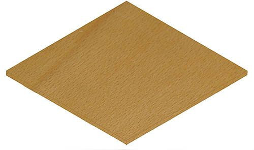 Bedrunka+Hirth Arbeitsplatten, für Eckverbindungen, 4-Eck, EGB leitfähig, 750 x 750 x 30 mm, 07.24.91