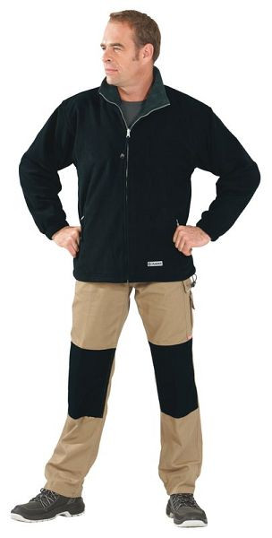 Planam Outdoor Stream Fleecejacke, schwarz/anthrazit, Größe XL, 0346056