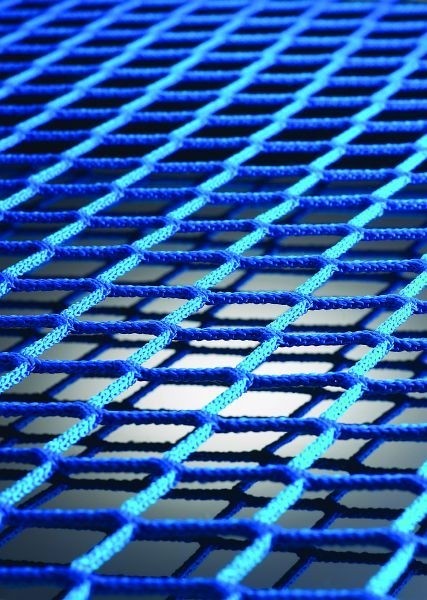 HUCK Auffangnetz, PP ca. 4,75 mm, 5 x 10 m, Farbe: blau, 19040-100-04