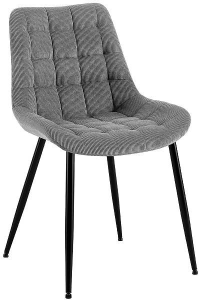 CLP Esszimmerstuhl Sardna Cord, grau, 326256, 4255716357702