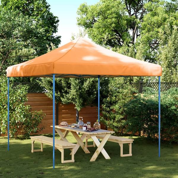 vidaXL Partyzelt Faltbar Pop-Up Orange 292x292x315 cm, 4004915