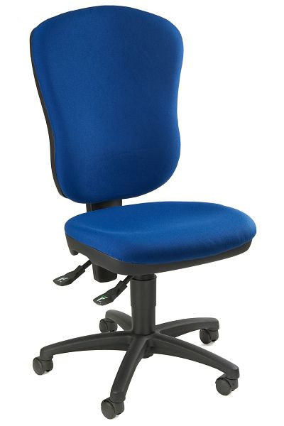 Topstar „Small-Office“ – Bürodrehstuhl, stufenlose Sitzhöhenverstellung, blau, 8180G26
