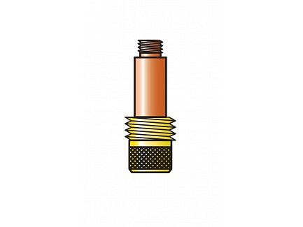 ELMAG Spannhülsengehäuse Gaslinse Ø 2,4 mm für SR 17-18-26 (TE0006-24), 59413