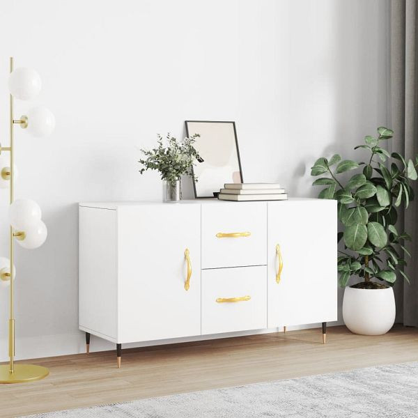 vidaXL Sideboard Weiß 100x36x60 cm Holzwerkstoff, 828148