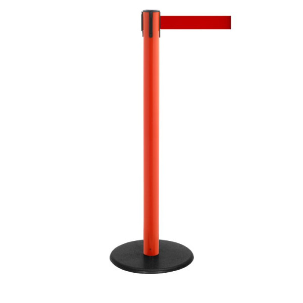 Stein HGS Personenleitsystem -P-Line Famous-, rot, rot, mit magnetischem Gurtendstück, Gurtlänge: 2,3 m, 12800-0104