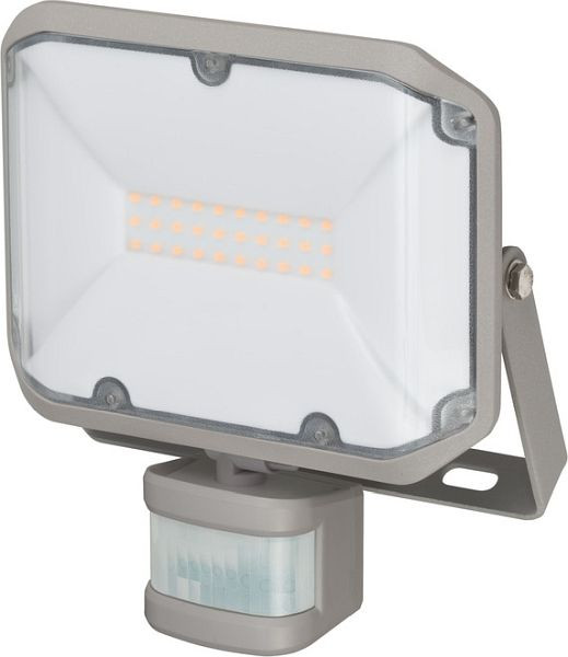 Brennenstuhl LED Strahler AL 2050 mit PIR (LED Fluter zur Wandmontage, 20W, 2080lm, 3000K, IP44, mit Bewegungsmelder, warmweiße Lichtfarbe), 1178020901