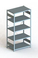 Produktbild von Meta S3 Steckregal CLIP 100 GR 2000x1000x600 mm, verzinkt, Bodenanzahl: 5, 20088700 Meta S3 Steckregal CLIP 100 GR 2000x1000x600 mm, verzinkt, Bodenanzahl: 5, 20088700