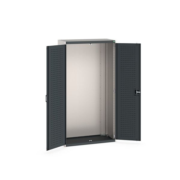 bott cubio Flügeltürschrank ESD, BxTxH: 1050x525x2000mm, RAL 7035 ESD, Lichtgrau ESD, 40013019.20V