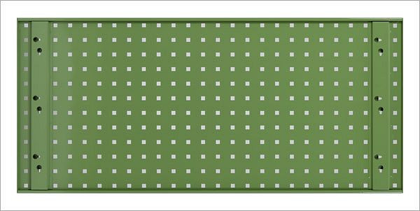 ADB Lochplatte, Maße: 987x456mm, Farbe: grün, RAL 6011, 23007