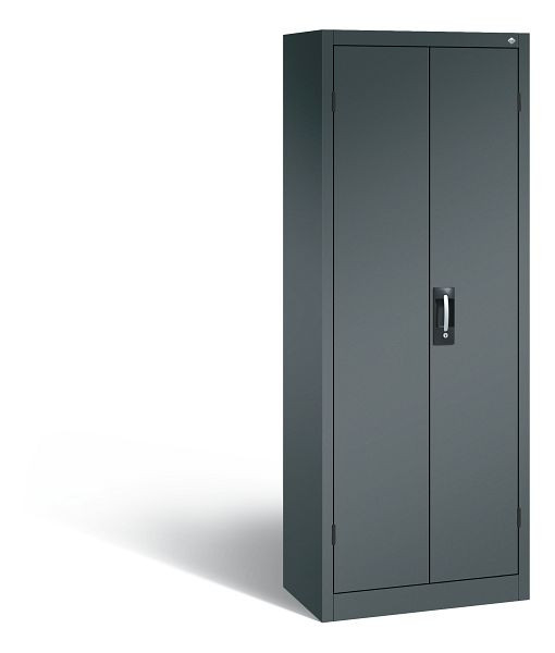 C+P Büro-Drehtürenschrank Acurado, H1950xB700xT400 mm, Anthrazit, 9236-05 S10011
