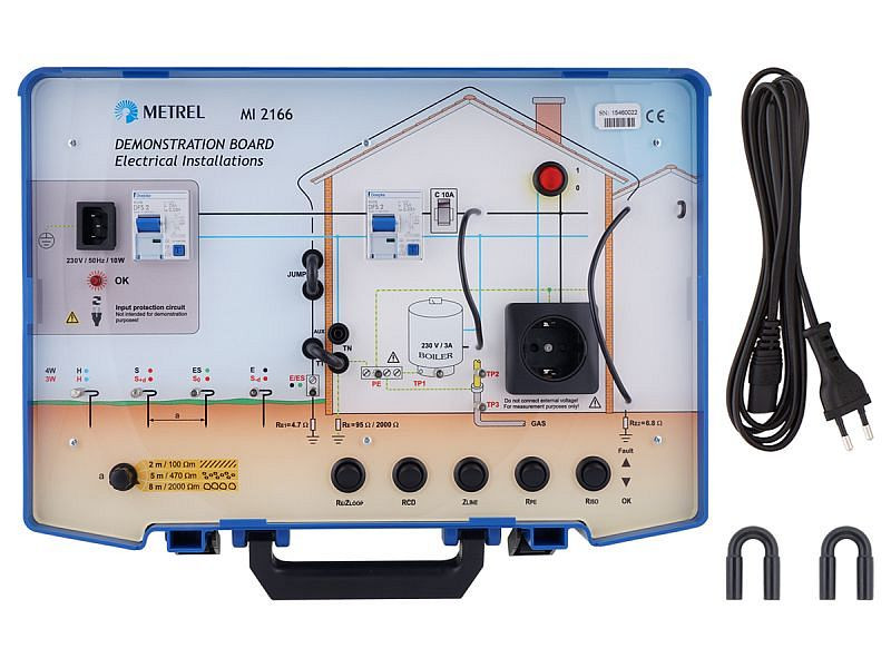 Metrel Demo - Koffer, Abmessungen (B x H x L): 450 × 330 × 110 mm, MI 2166