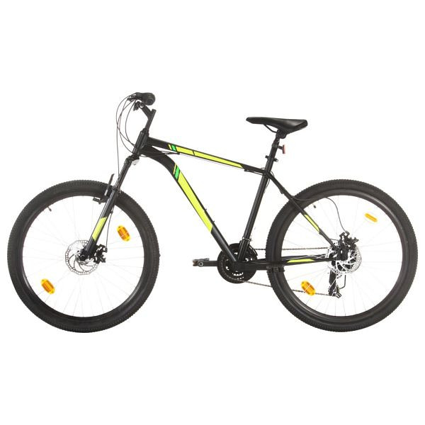 vidaXL Mountainbike 21 Gang 27,5 Zoll Rad 50 cm Schwarz, 3067221, 8720286318171