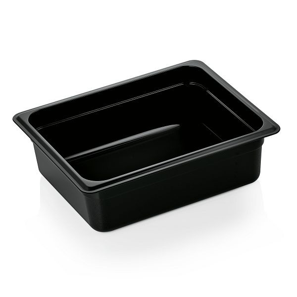 WAS GN 95 GN Behälter 1/2-100 mm, schwarz, Polycarbonat, 9512100