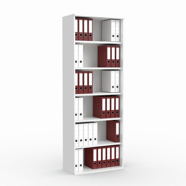 Deskin Regal Multi M pro, Dekor weiß, B 800 x H 2250 x T 420 mm, 294429