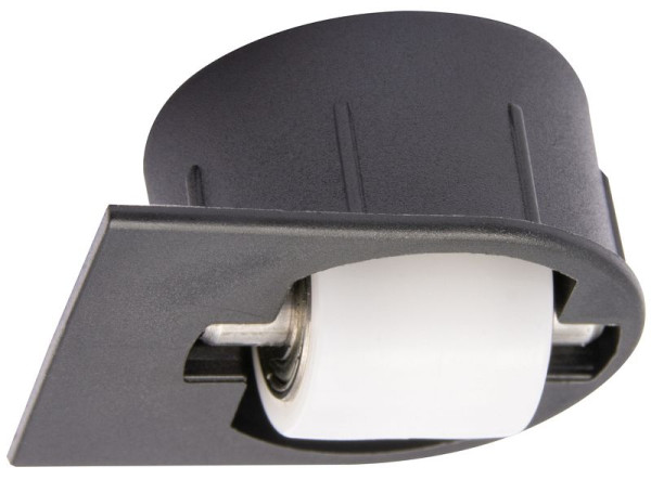 WAGNER Roller-Mini Bohrsenkrolle Durchmesser 15mm, soft, Kugellager, Gehäuse Durchmesser 25mm, Radüberstand 4mm, mit Bund, VE: 10 Stück, 1702801