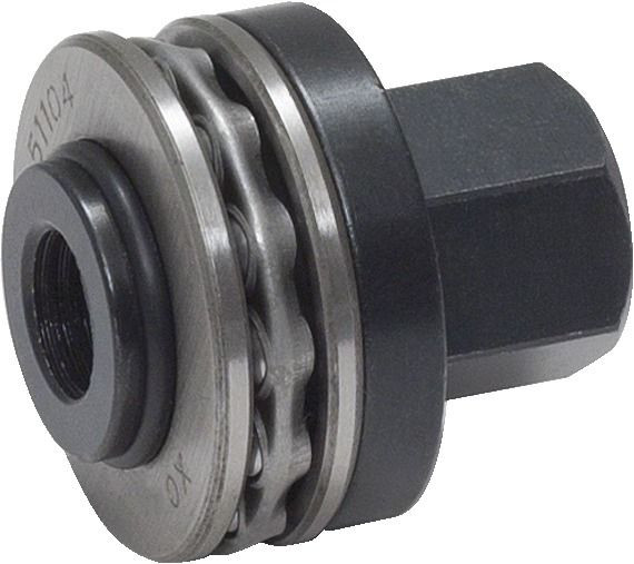 KS Tools Druckmutter groß M16 mit Lager, 700.1800-20, 4042146408902