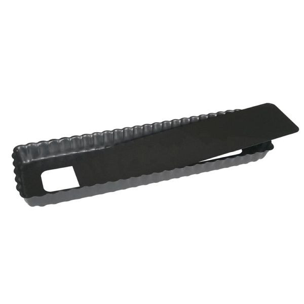 De Buyer rechteckige Antihaft Kuchenform mit herausnehmbarem Boden 35,6cm, CY117