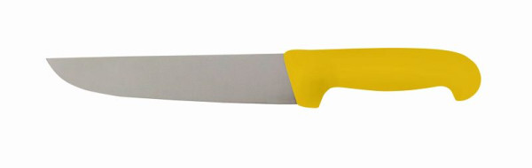 Schneider Schlachtmesser, Klingenlänge 210 mm, gelber Griff, 268421