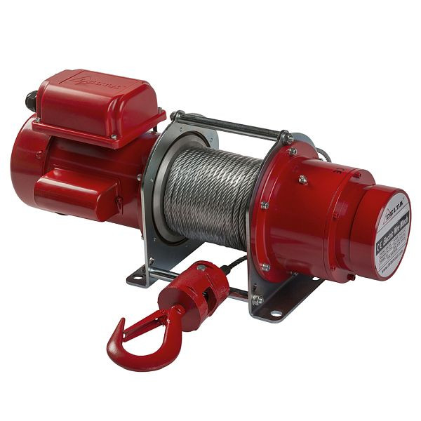 DELTA Elektrische Seilwinde Typ DPT 400V- 15m/min, 0,3t mit 28m Seil, CP.0.DPT.30075