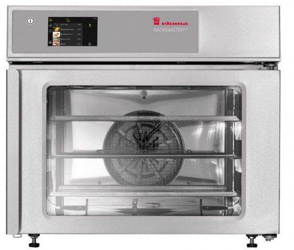 Eloma BACKMASTER EB30 MT Heißluftbackofen 230V / 3,6kW, Elektro, Rechtsanschlag, Halogen/Zweifach, Version: WT, Tür elektrisch, EL3013003-2A