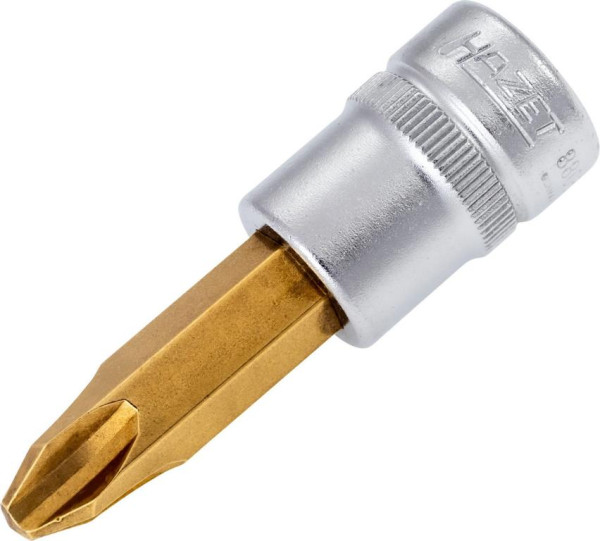 Hazet Schraubendreher-Steckschlüsseleinsatz, Vierkant hohl 10 mm (3/8 Zoll), Kreuzschlitz Profil PH, PH4, 8806-PH4