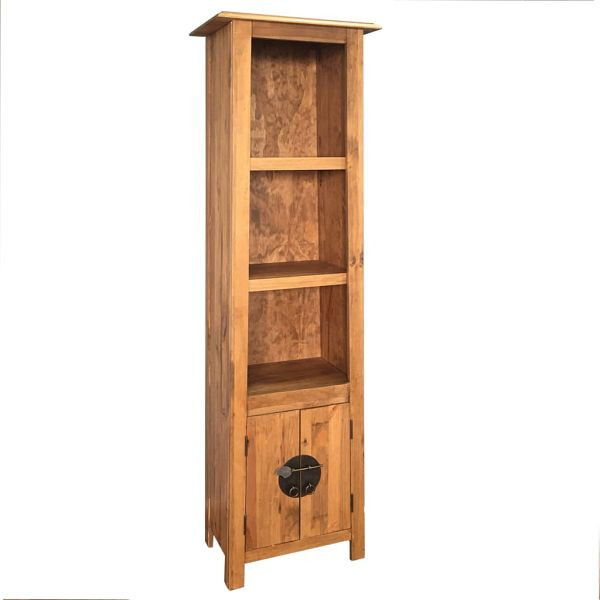 vidaXL Bad-Hochschrank Massivholz Kiefer 48x32x170 cm, 246036