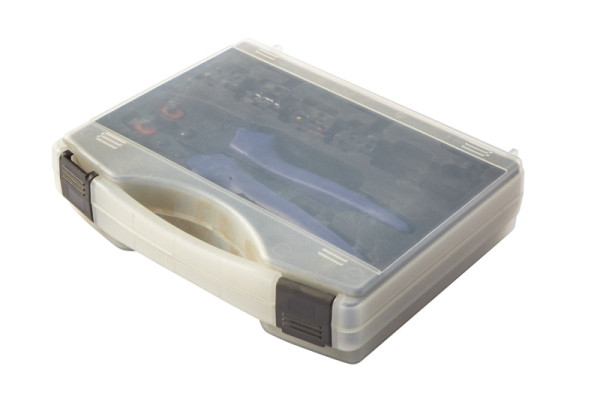 HELLA Crimpzangeneinsatz-Set, Kunststoff, schwarz/weiß, Profi, Set, 8PE 863 807-821