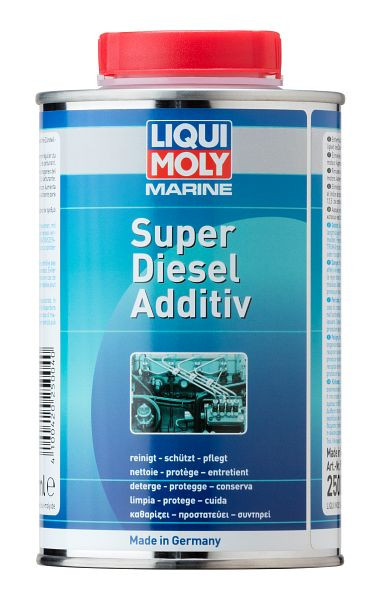 LIQUI MOLY Marine Super Diesel Additiv, Dose Blech, VE: 0,5 Liter, 25004