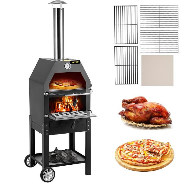 VEVOR Outdoor Küchenofen, zweischichtig, LDSPSLLZXBDDWRLHEV0