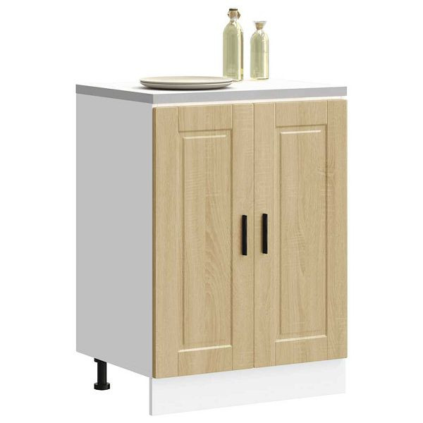 vidaXL Küchenunterschrank Porto Sonoma-Eiche Holzwerkstoff, 853920