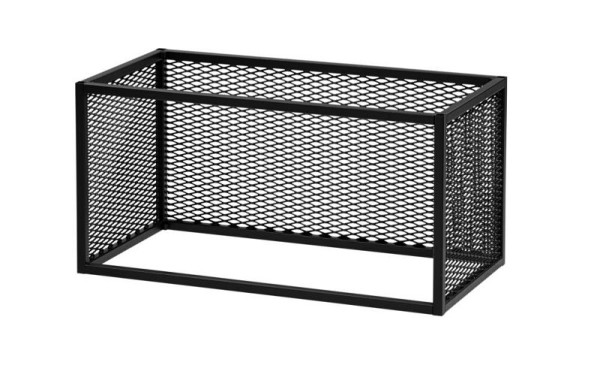 Deskin Gitterelement 1 OH 800 CAIDO, Metall anthrazit, B 800 x H 400 x T 400 mm, 348048