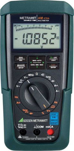 Gossen Metrawatt TRMS System Multimeter MetraHit AM XTRA, M240A