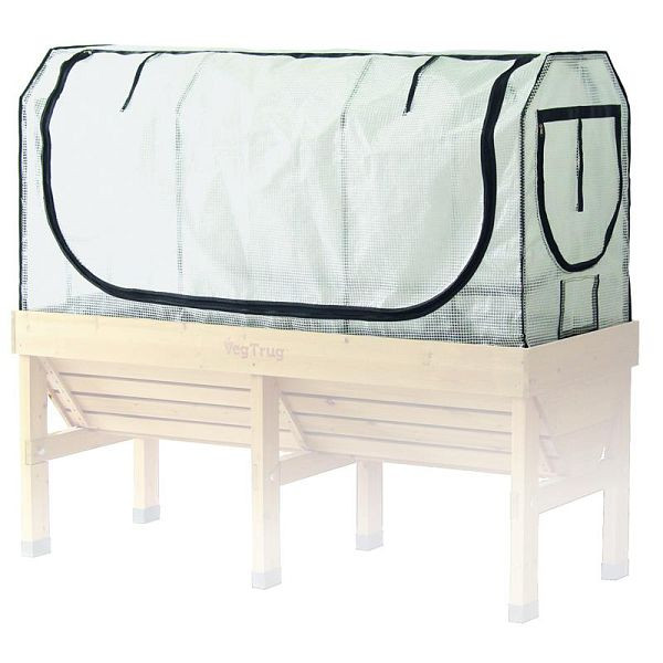 VegTrug Gewächshausaufsatz mit Rahmen und Gitterfolie, Klassik 1,8m, 3070